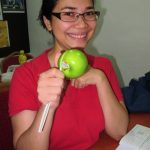 Razni promoting French green apples