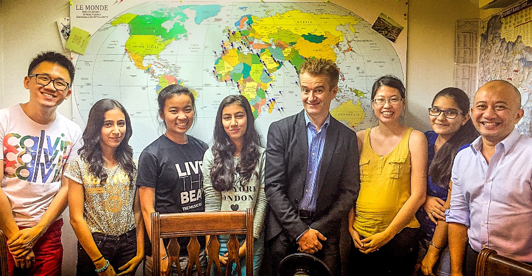 French group class at MyTeacher Languages, Kuala Lumpur, Malaysia